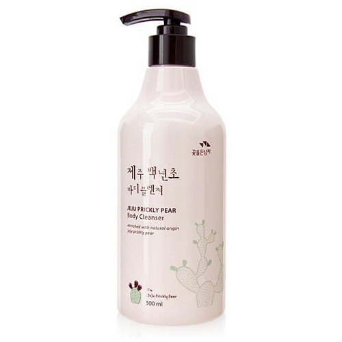 Увлажняющий гель для душа с экстрактом колючей груши Flor de Man Jeju Prickly Pear Body Cleanser