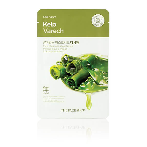 Тканевые маски для лица The Face Shop Real Nature Face Mask - Ламинария (Kelp)