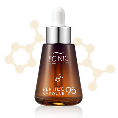 Восстанавливающая пептидная сыворотка для лица Scinic Peptide Ampoule 95