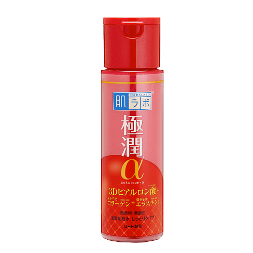 Увлажняющий лосьон с эффектом лифтинга Hadalabo Gokujyun Alpha Anti-Age Lotion