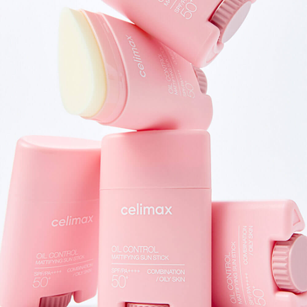 Солнцезащитный стик для жирной кожи Celimax Oil Control Mattifying Sun Stick SPF50+ PA++++