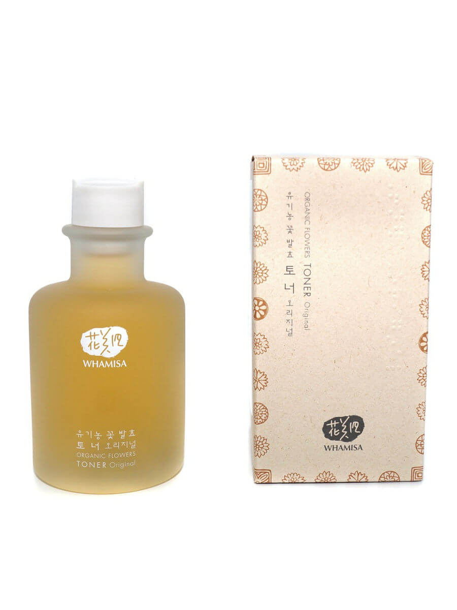 Тоник на основе цветочных ферментов Whamisa Organic Flowers Toner Original - 155 мл.