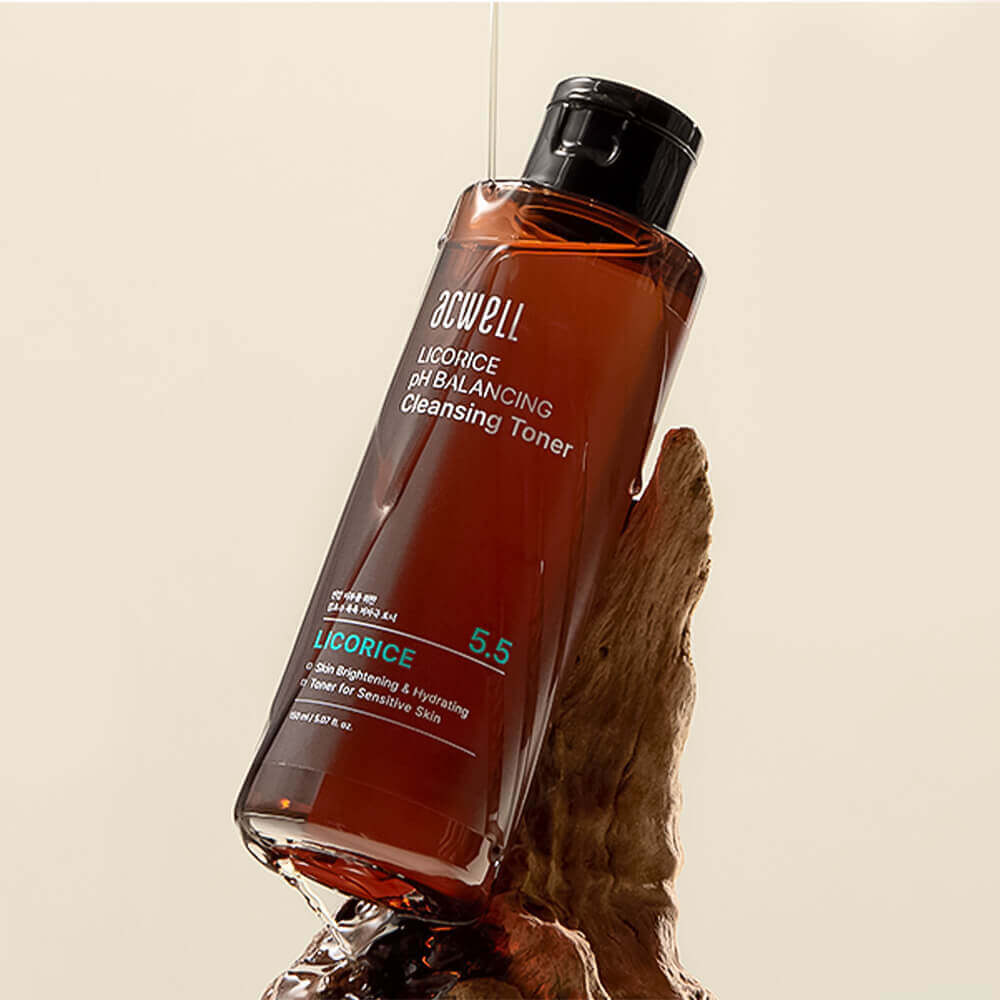 Увлажняющий тонер с экстрактом солодки Acwell Licorice pH Balancing Cleansing Toner