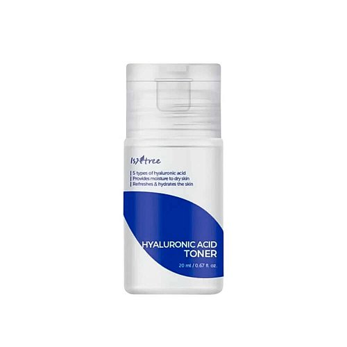 Миниатюра Увлажняющий тонер с гиалуроновой кислотой IsNtree Hyaluronic Acid Toner 20 мл