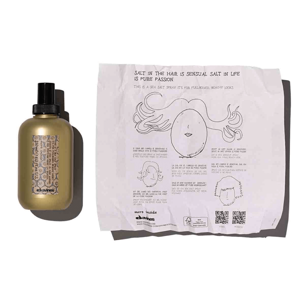 Спрей с морской солью для объёмных укладок Davines More Inside Sea Salt Spray