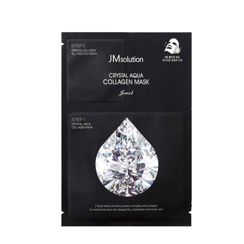 

Двухступенчатая маска с драгоценным комплексом JMsolution Crystal Aqua Collagen Mask Jewel