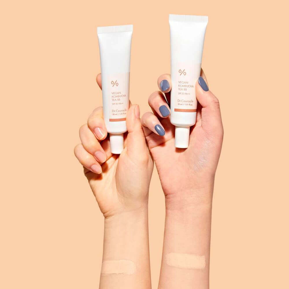 Веганский BB-крем с комбучей Dr.Ceuracle Vegan Kombucha Tea BB SPF30 PA++