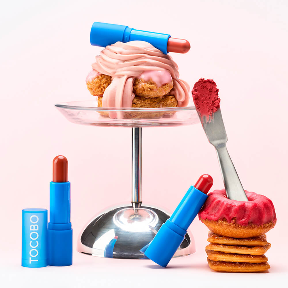 Кремовый оттеночный бальзам для губ Tocobo Powder Cream Lip Balm