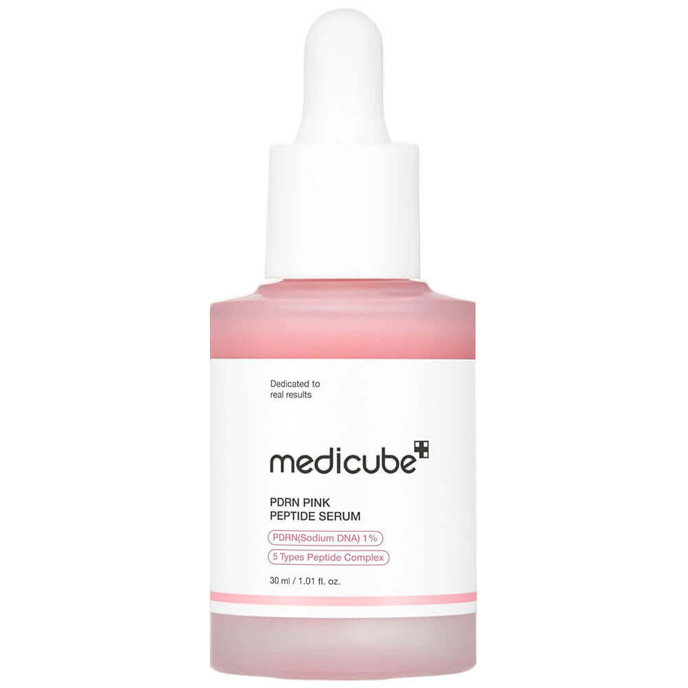 

Лифтинг-сыворотка с ПДРН и пептидами medicube PDRN Pink Peptide Serum