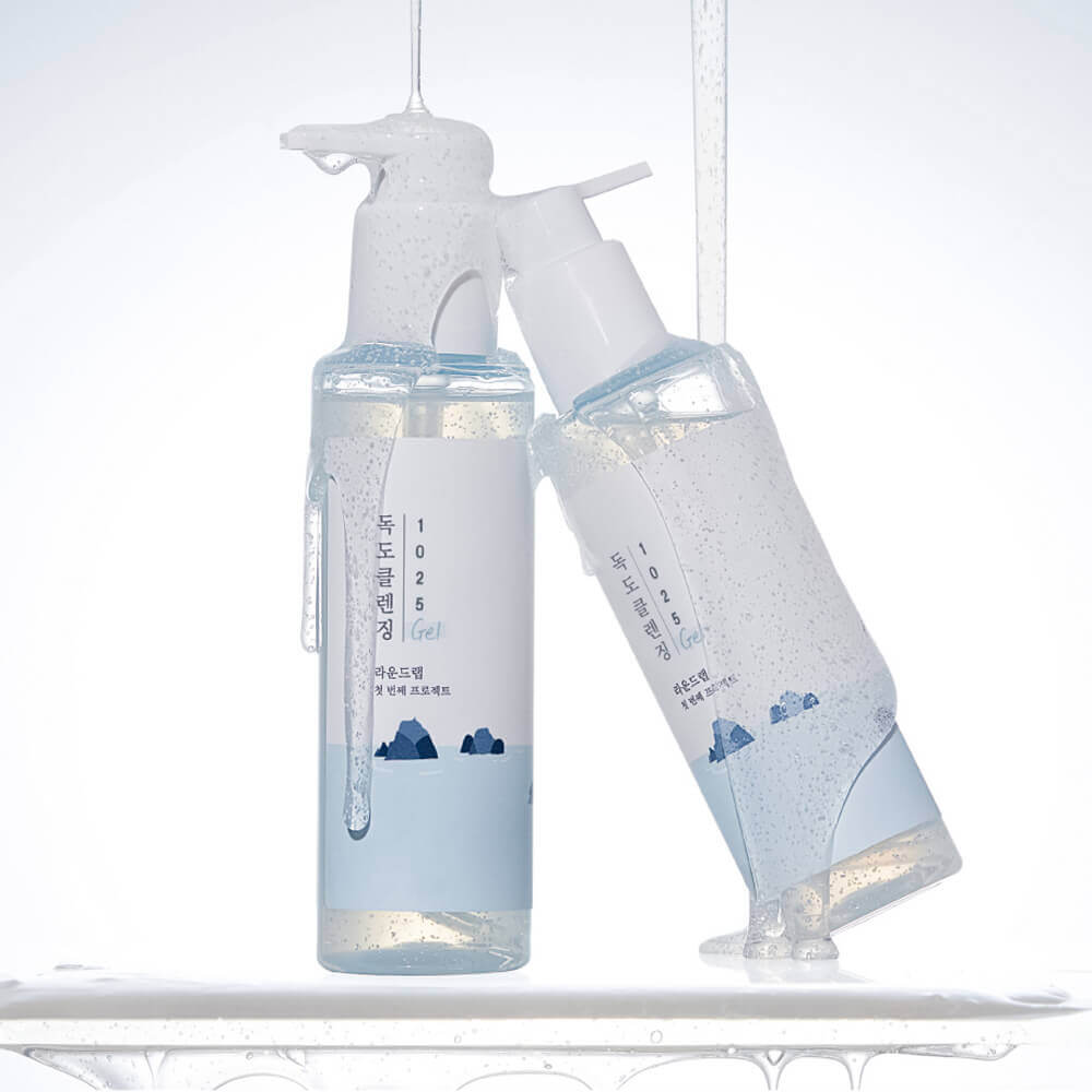 Мягкий гель для умывания с морской водой Round Lab 1025 Dokdo Cleansing Gel