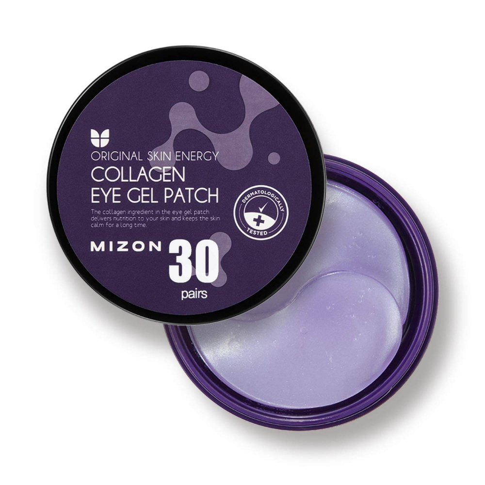 

Гидрогелевые патчи с коллагеном Mizon Collagen Eye Gel Patch