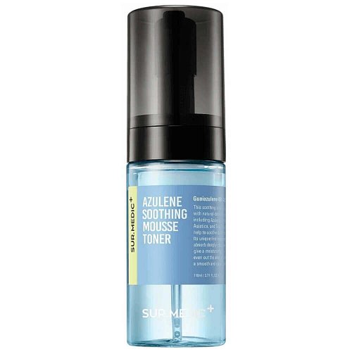 Успокаивающий тонер-мусс с азуленом SUR.MEDIC+ Azulene Soothing Mousse Toner