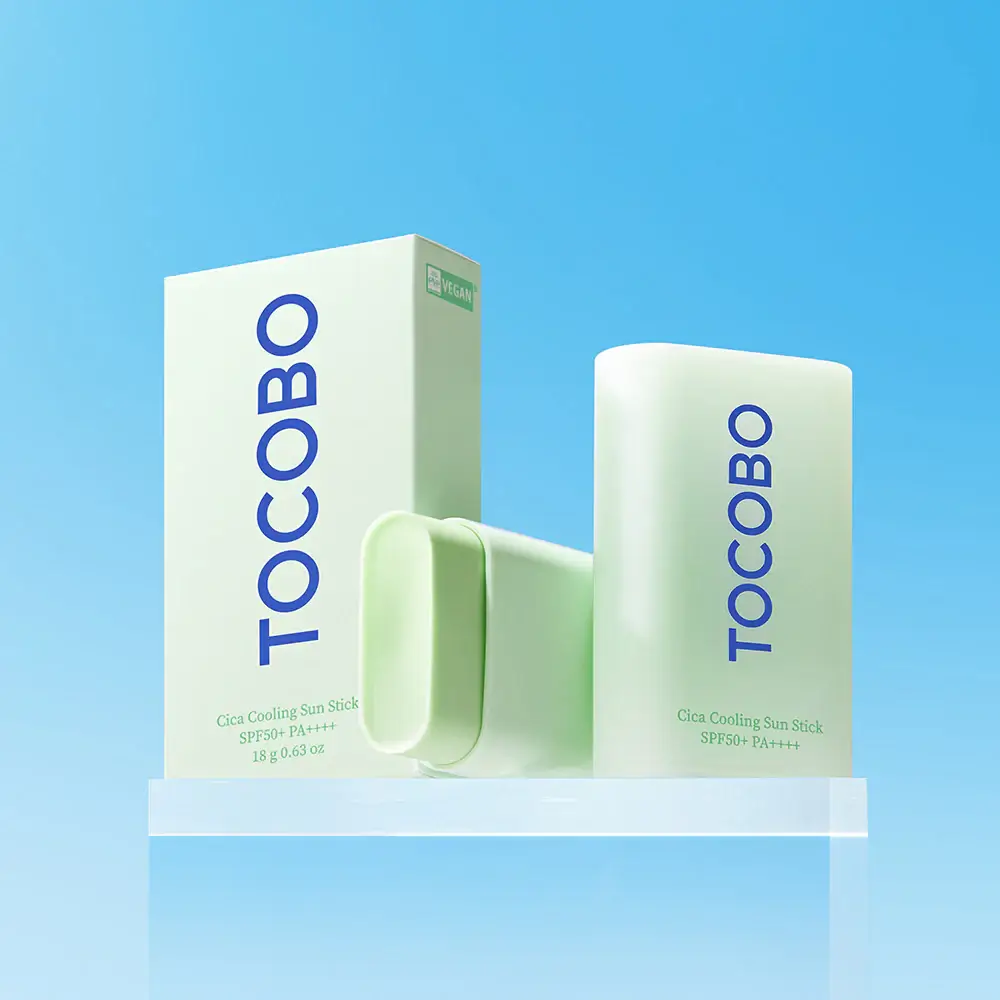 Успокаивающий солнцезащитный стик Tocobo Cica Cooling Sun Stick SPF50+ PA++++