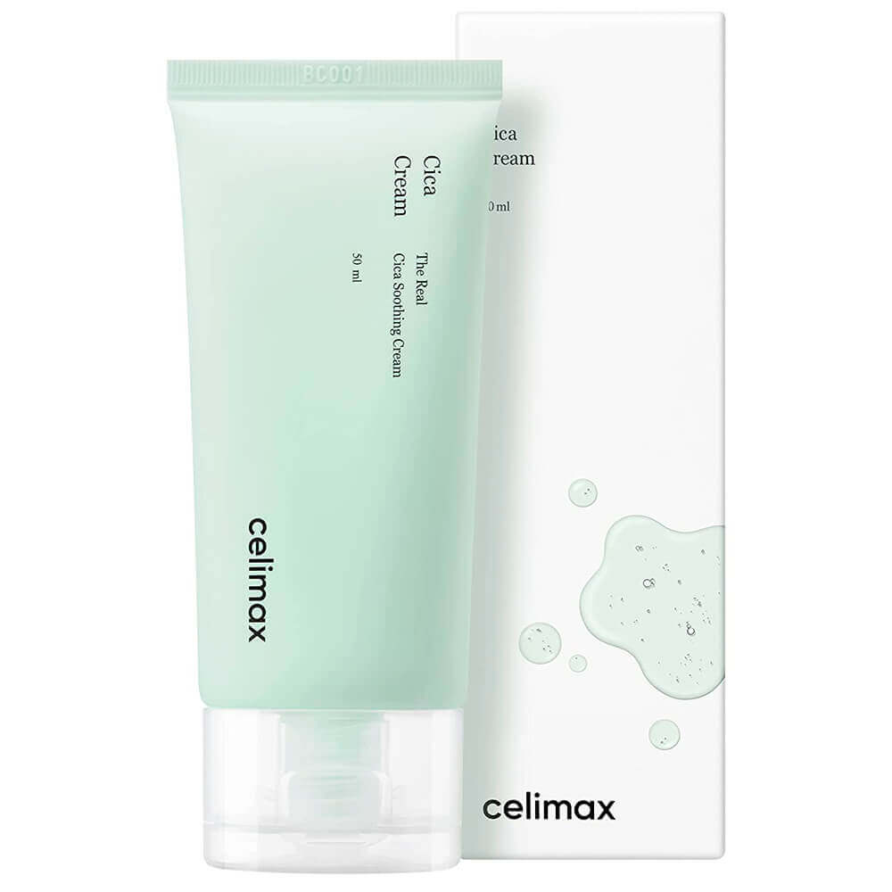 Лёгкий безмасляный крем с экстрактом центеллы Celimax The Real Cica Soothing Cream