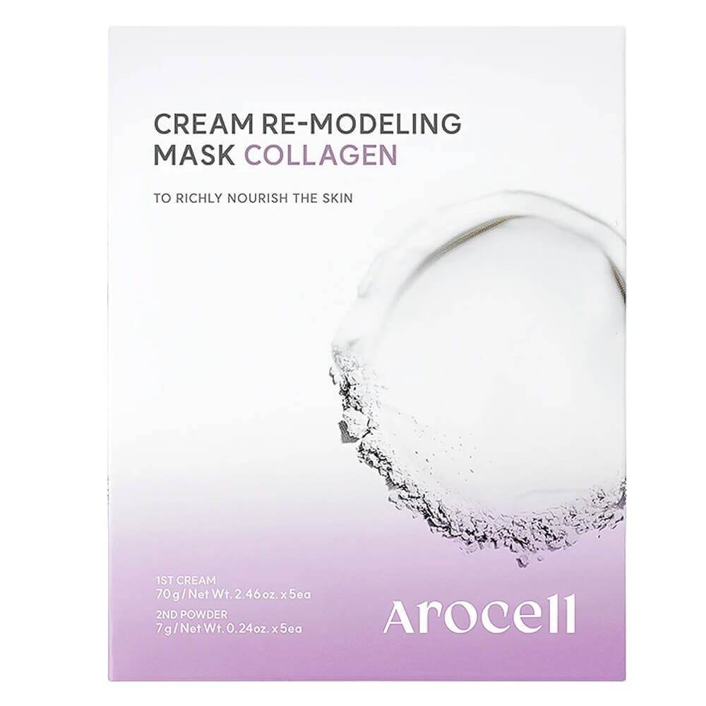 

Альгинатная маска с коллагеном и ПДРН Arocell Cream Remodeling Mask Collagen