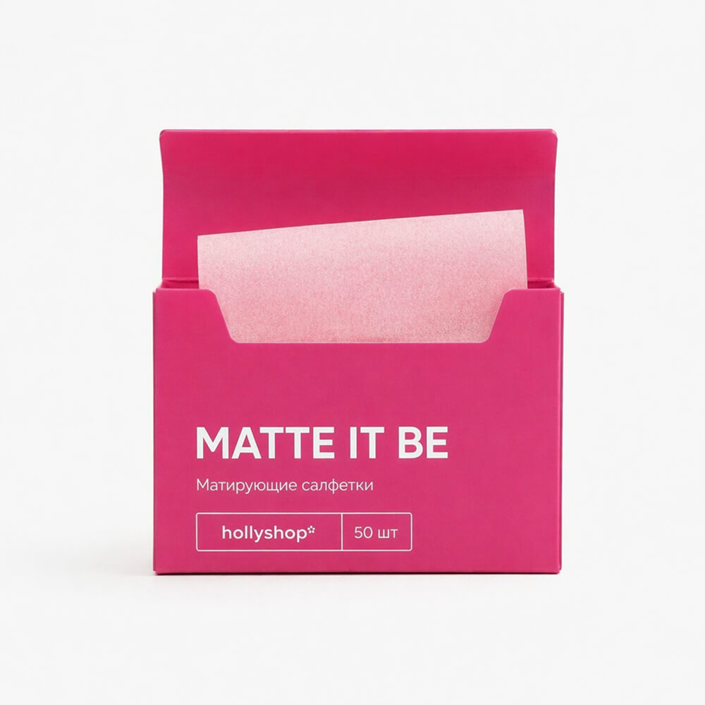 Матирующие салфетки hollyshop Matte it be