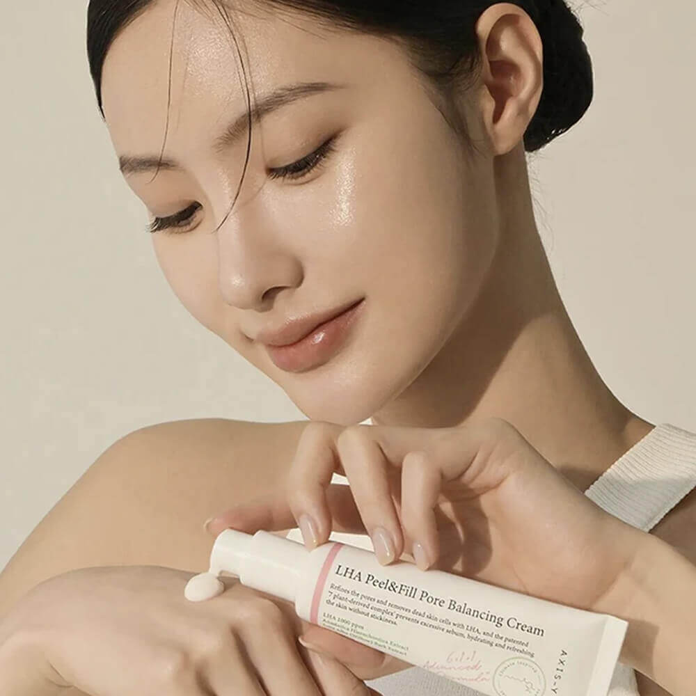 Мягкий пилинг-крем для лица AXIS-Y LHA Peel & Fill Pore Balancing Cream