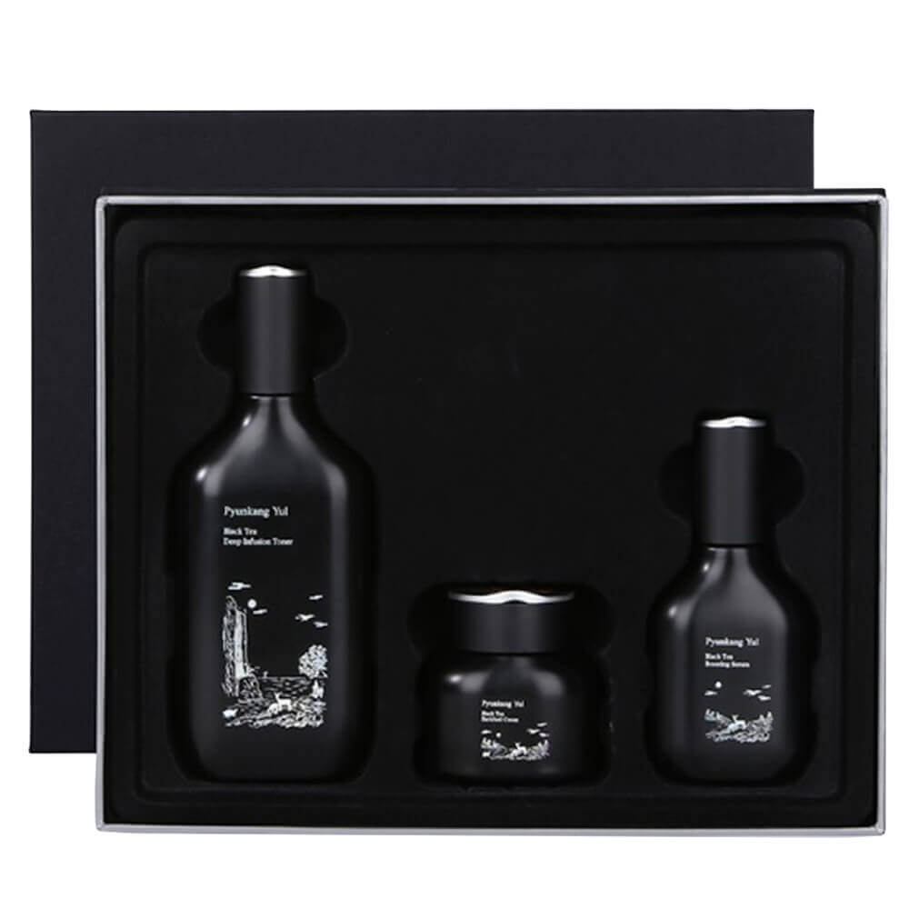 Подарочный набор омолаживающих средств с комбучей Pyunkang Yul Black Tea Line Gift Set