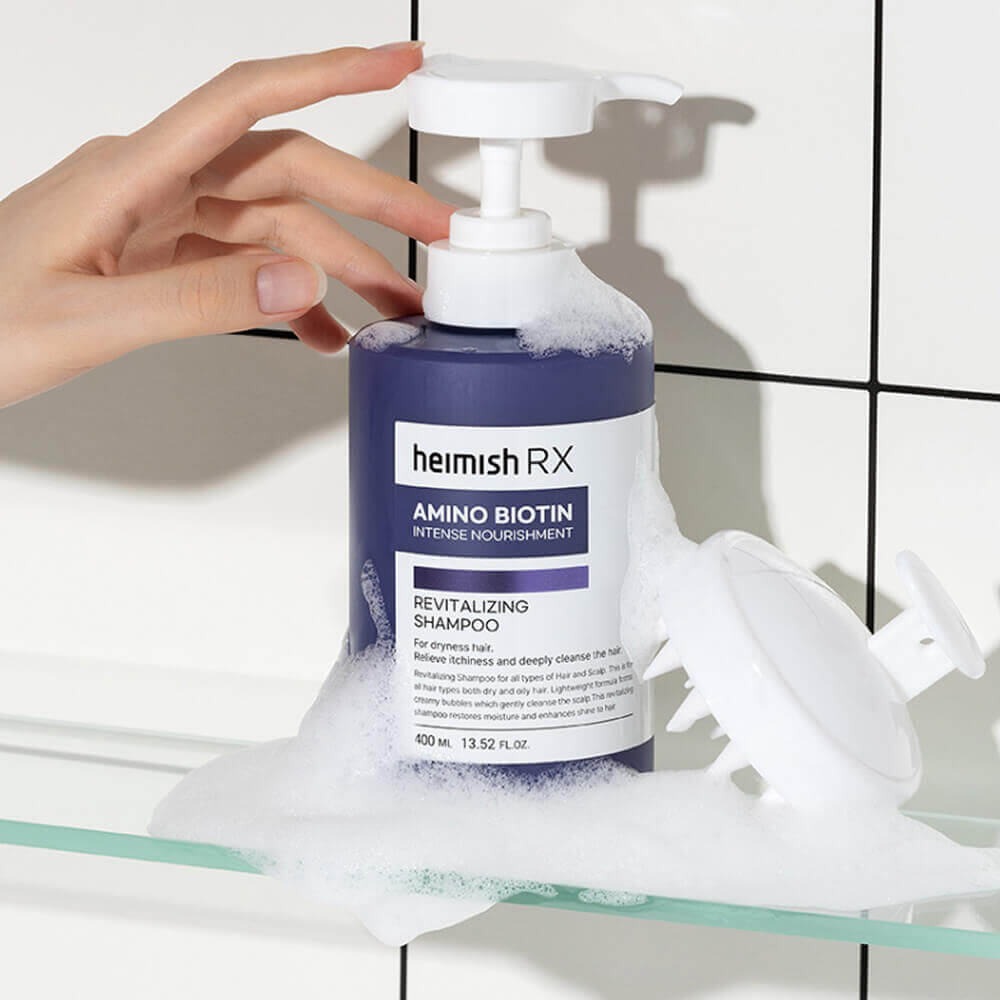 Шампунь для объёма волос с биотином Heimish RX Amino Biotin Revitalizing Shampoo