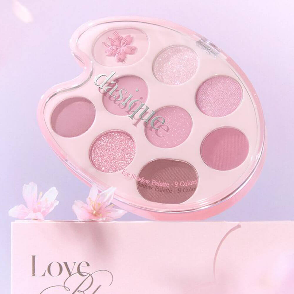 Лимитированная палетка теней для век Dasique Pink Blossom Shadow Palette