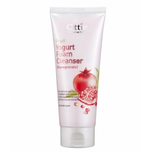 Йогуртовые пенки для умывания Ottie Fruits Yogurt Foam Cleanser Pomegranate - гранатовая пенка