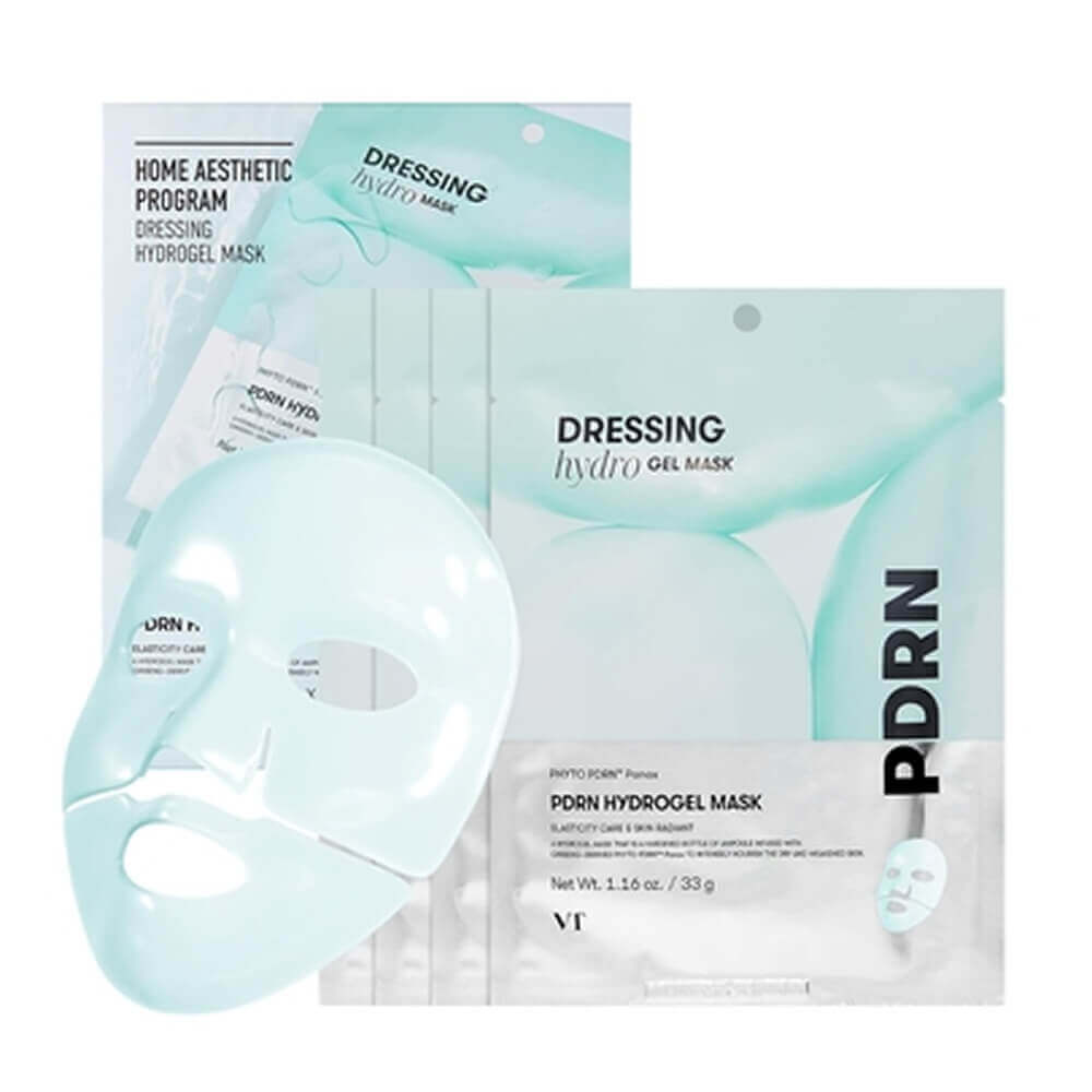 КОРОБКА Гидрогелевая маска для упругости кожи с ПДРН VT Cosmetics PDRN Hydrogel Mask