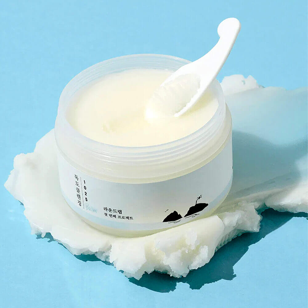 Очищающий бальзам для снятия макияжа с морской водой Round Lab 1025 Dokdo Cleansing Balm 
