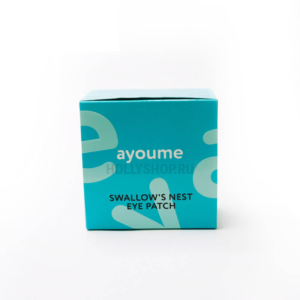 Омолаживающие гидрогелевые патчи с экстрактом ласточкиного гнезда Ayoume Swallow`s Nest Eye Patch