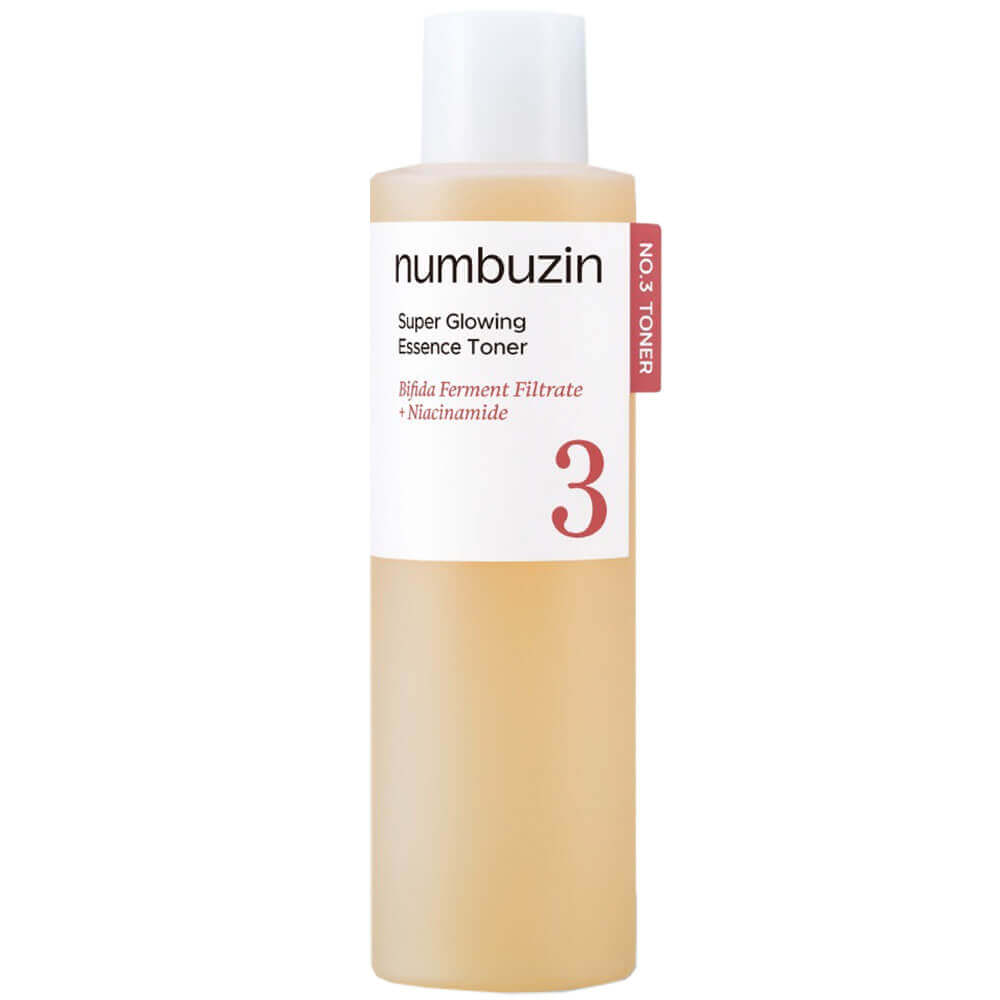 Выравнивающий тонер-эссенция для сияния кожи numbuzin No.3 Super Glowing Essence Toner