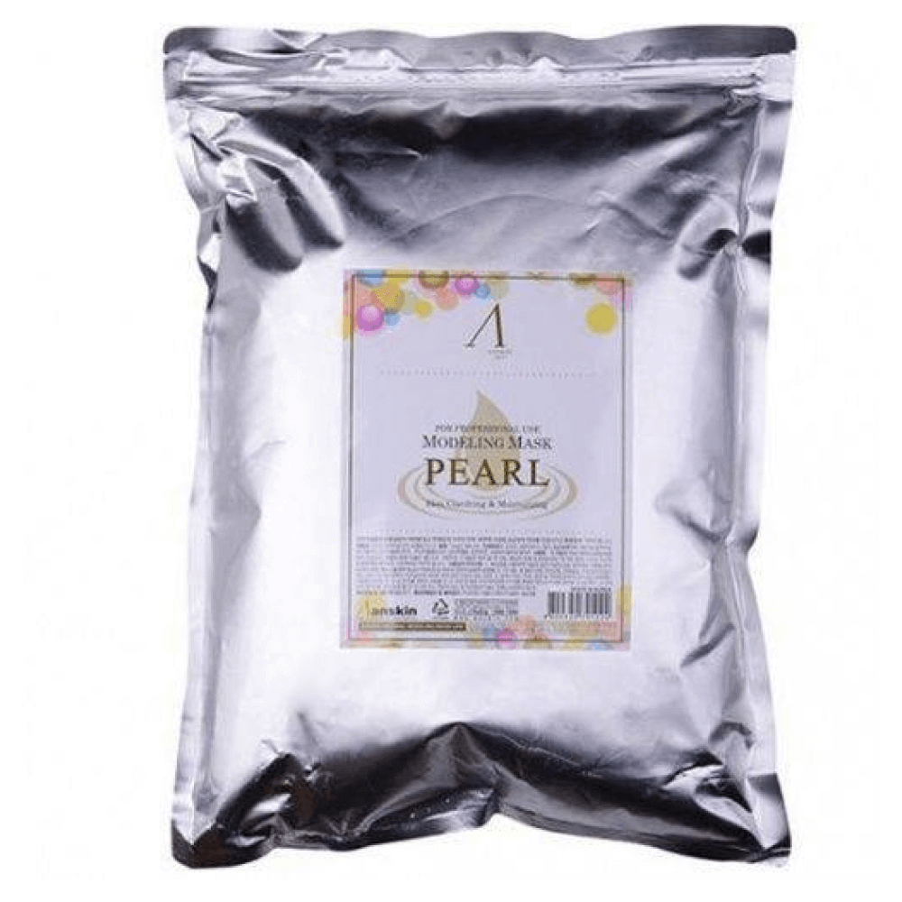 Осветляющая альгинатная маска с жемчужной пудрой Anskin Pearl Modeling Mask - Мягкая упаковка: 1000 гр