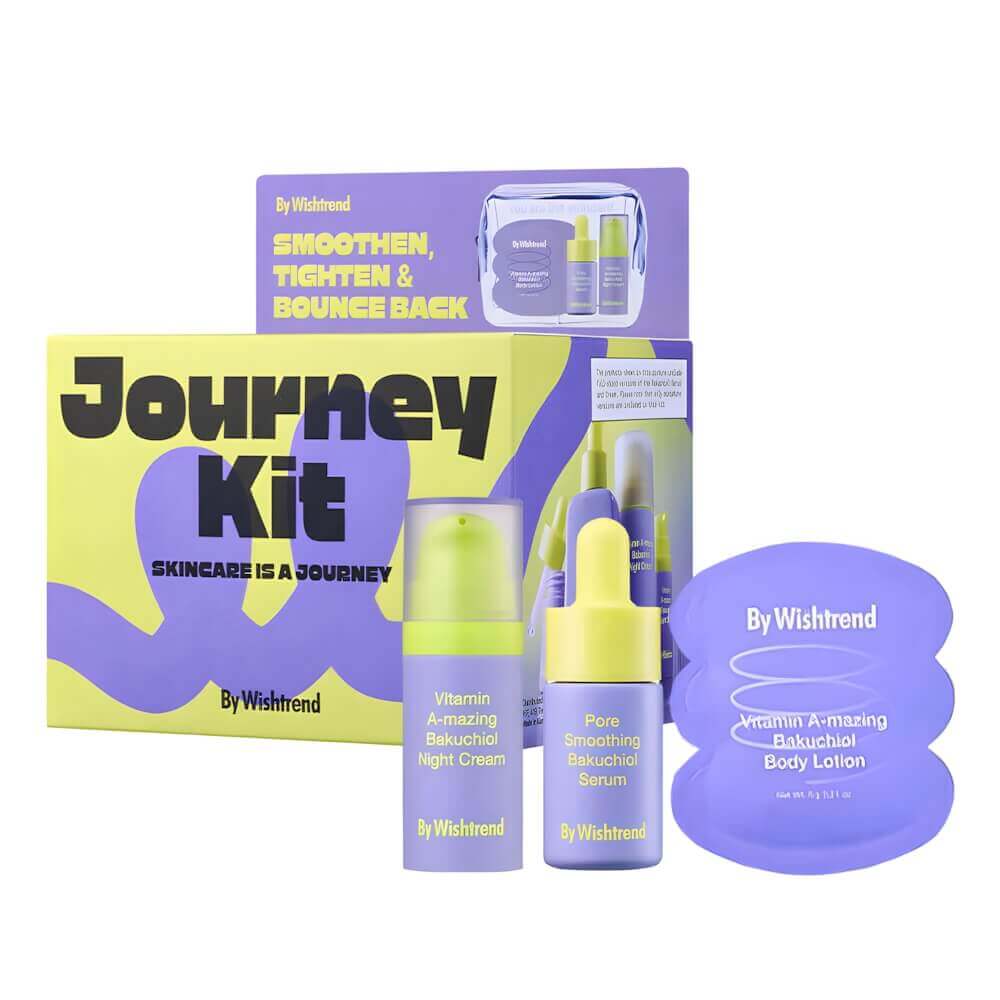 

Набор миниатюр с ретиналем By Wishtrend Bakuchiol Skin Journey Kit