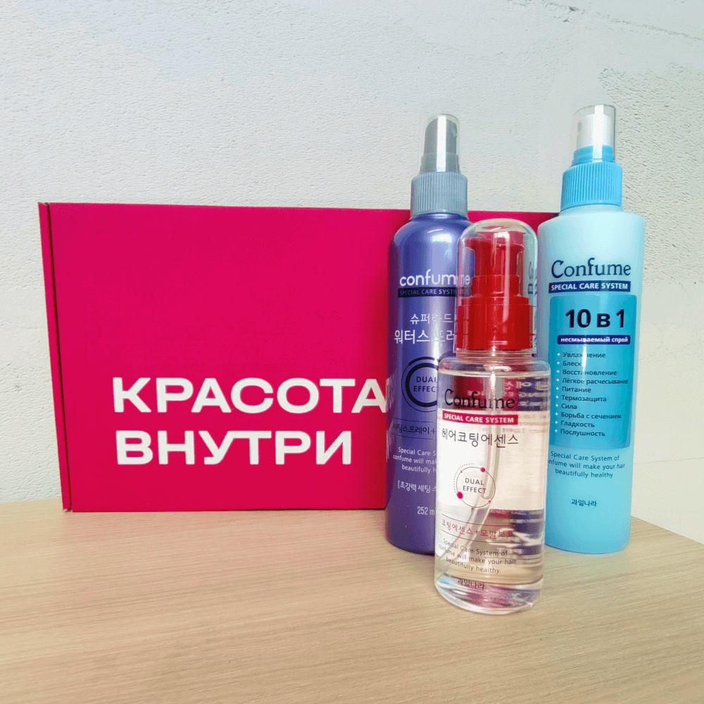 Двухфазная сыворотка-спрей для термозащиты Welcos Confume Two-Phase Treatment