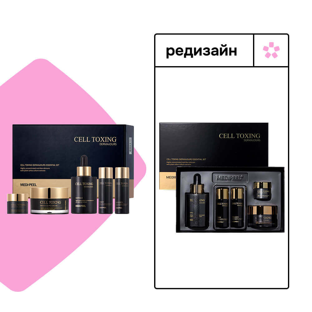 Омолаживающий набор со стволовыми клетками Medi-Peel Cell Toxing Dermajours Essential Set