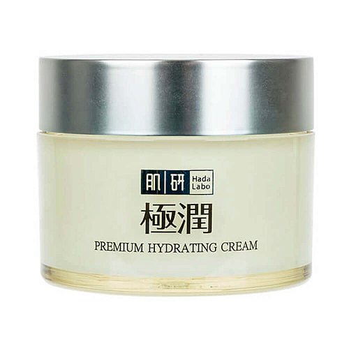 Увлажняющий премиум-крем с коллагеном и пептидами Hada Labo Premium Hydrating Cream