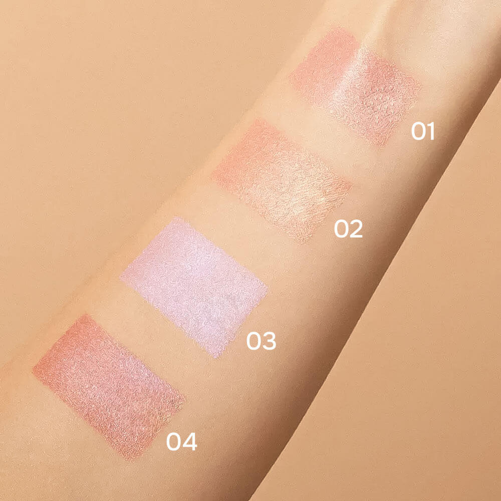 Тающие румяна с влажным мерцанием hince True Dimension Glow Cheek