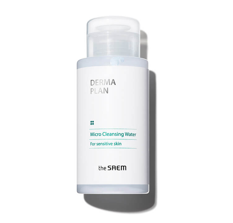 Очищающая вода для чувствительной кожи The Saem Derma Plan Micro Cleansing Water