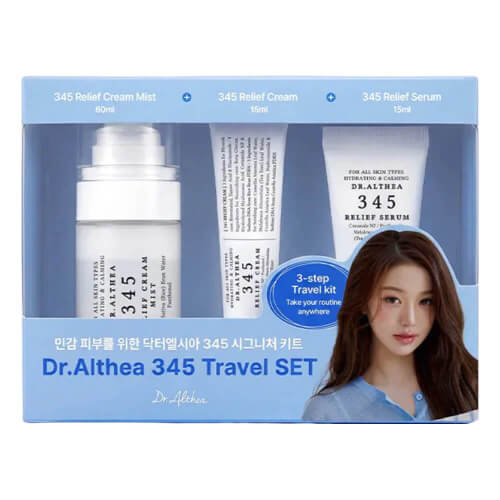 Лимитированный набор миниатюр успокаивающих средств для лица Dr. Althea 345 Travel Set