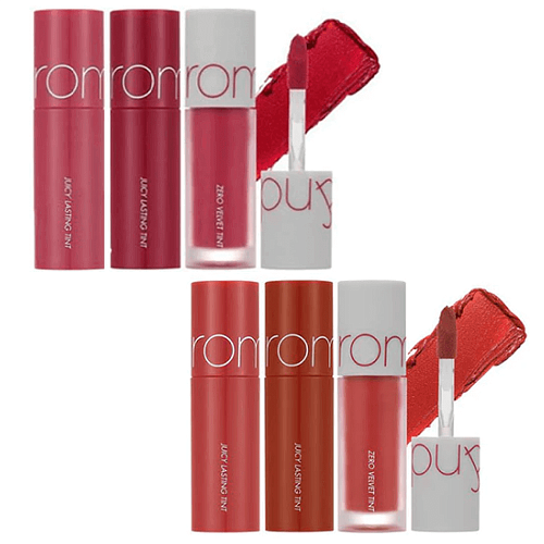 Набор мини-тинтов в трендовых тонах rom&nd Best Tint Edition