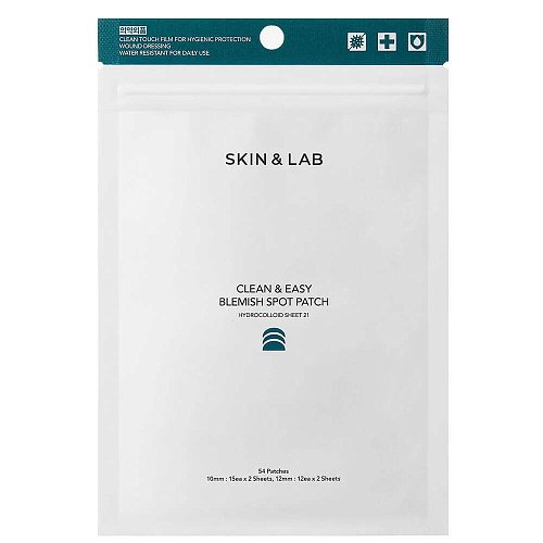Патчи против воспалений SKIN&LAB Clean&Easy Blemish Spot Patch