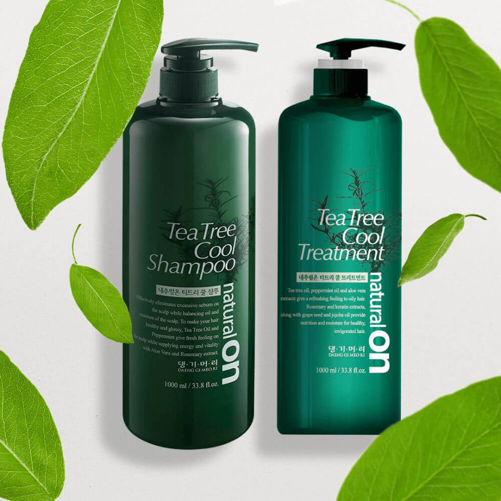 Освежающий бальзам для волос с чайным деревом Daeng Gi Meo Ri Naturalon Tea Tree Cool Treatment