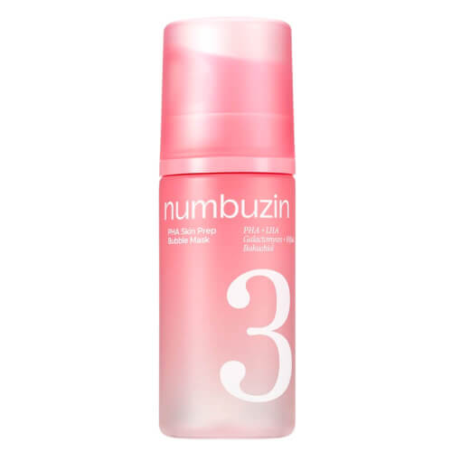 Отшелушивающая бабл-маска с PHA-кислотой numbuzin No.3 PHA Skin Prep Bubble Mask