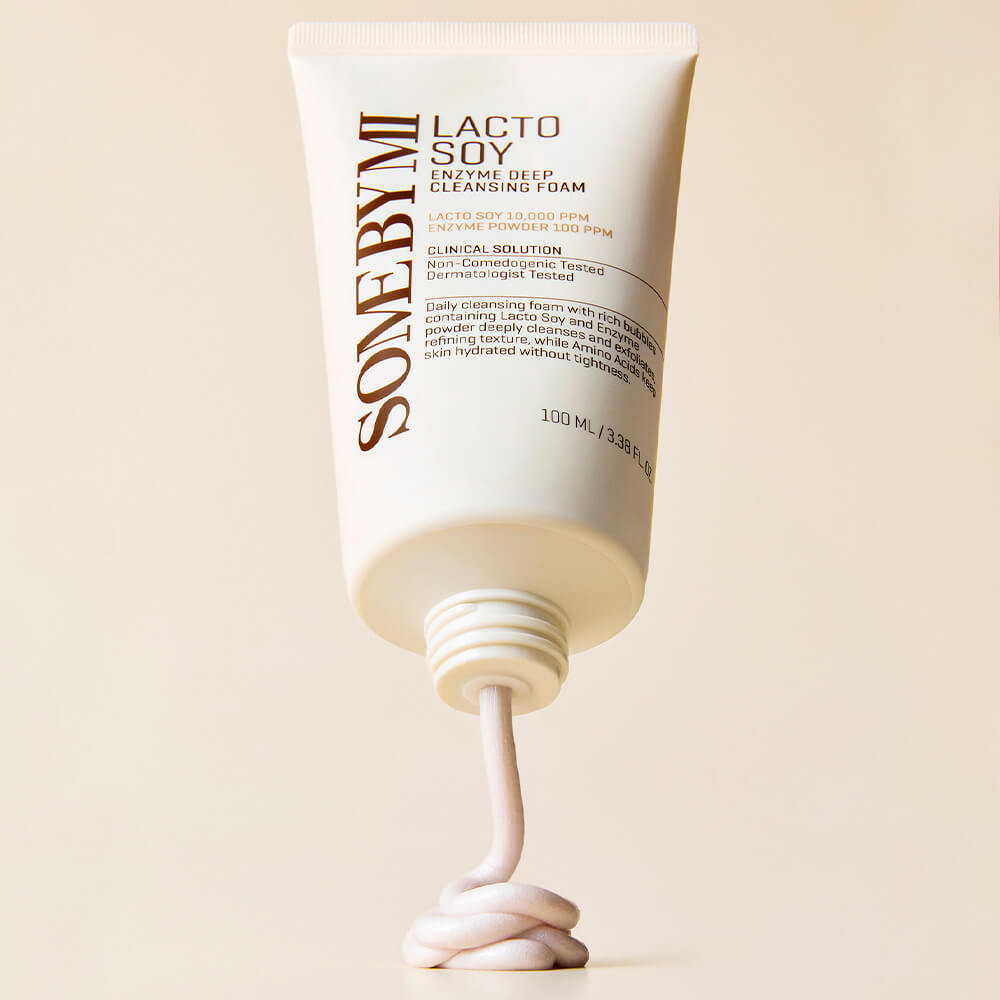 Энзимная пенка для умывания с лактобактериями Some By Mi Lactosoy Enzyme Deep Cleansing Foam