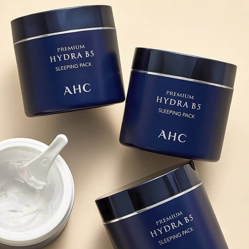 Ночная увлажняющая маска с пантенолом AHC Premium Hydra B5 Sleeping Pack