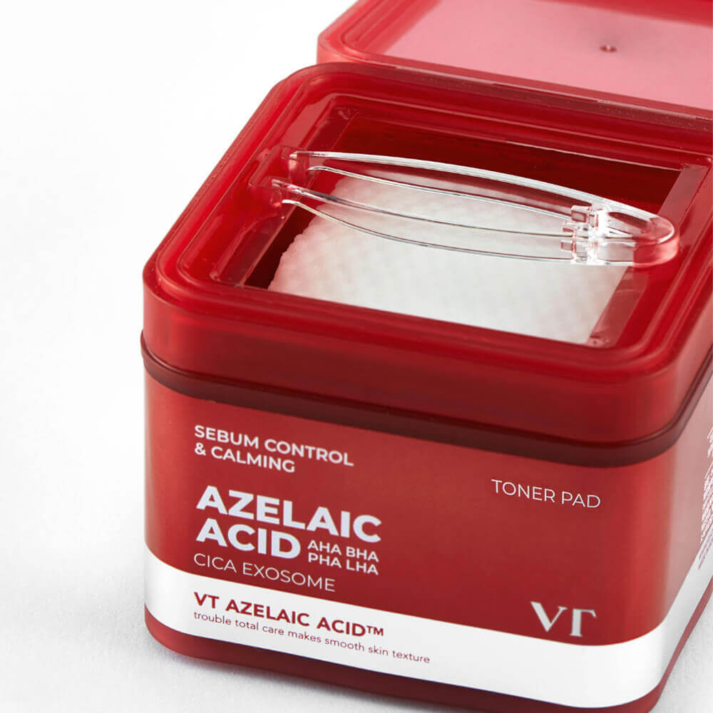 Тонер-пэды с азелаиновой кислотой VT Cosmetics Az Care Toner Pad