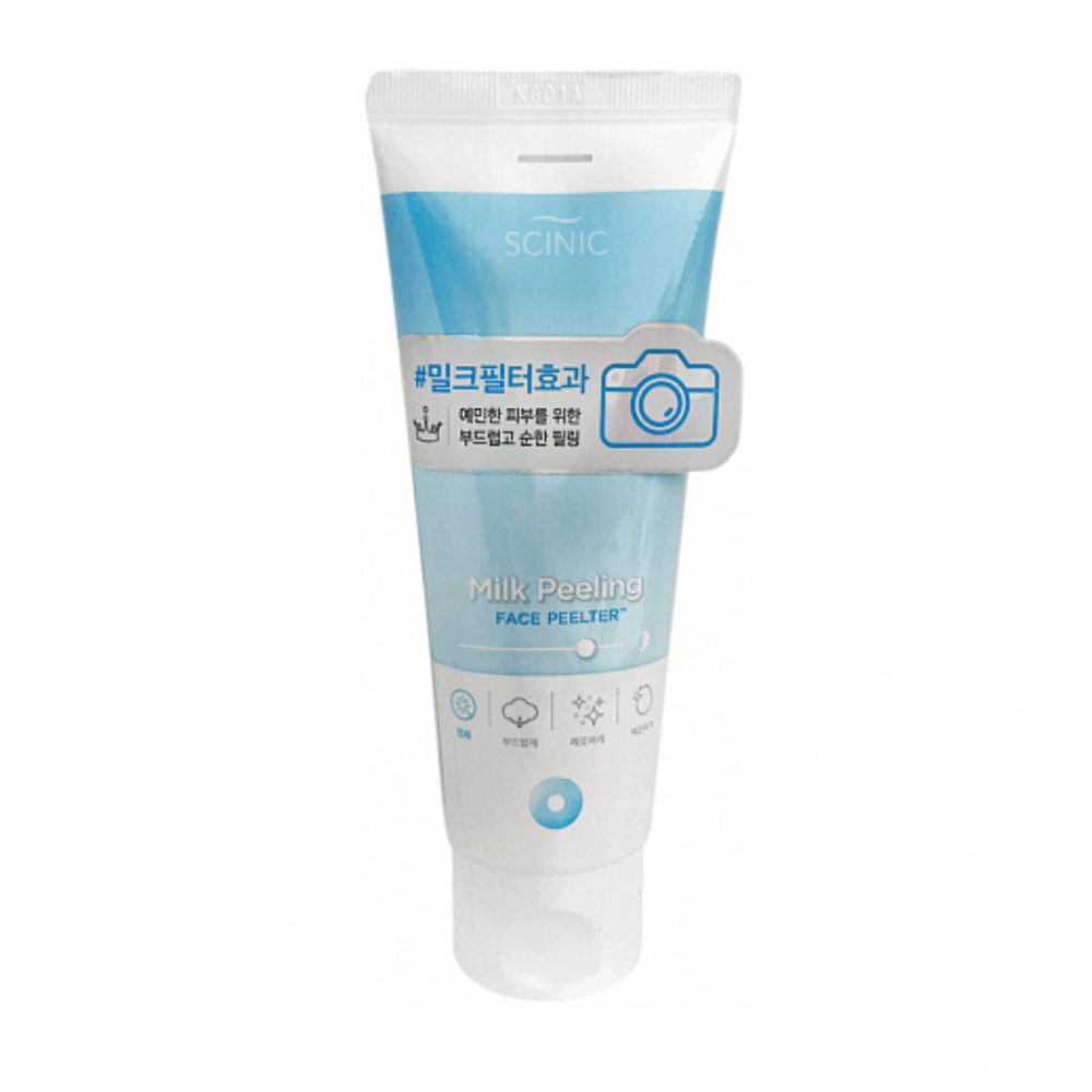 

Пилинг-скатка с молочными протеинами для чувствительной кожи Scinic Milk Peeling Face Peelter
