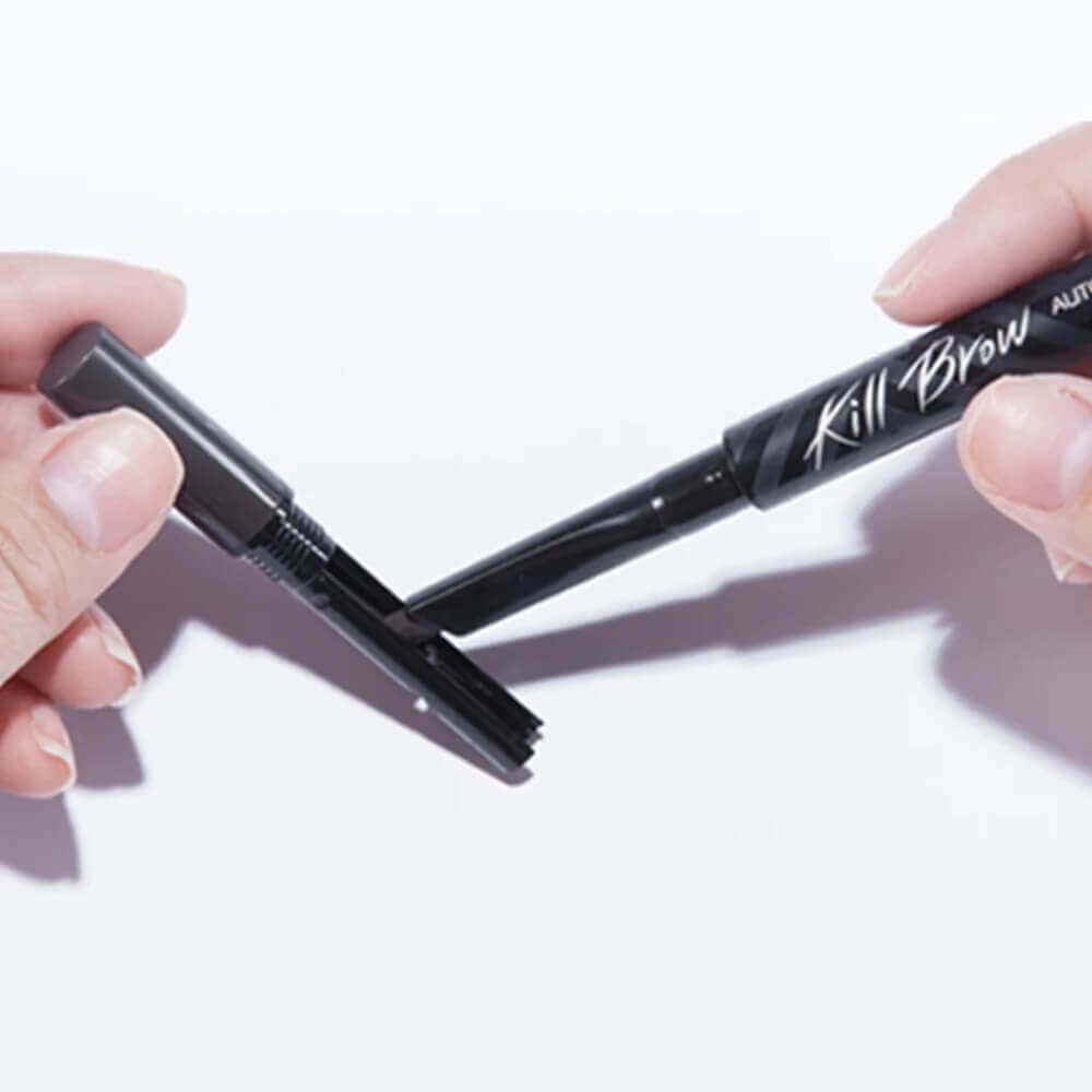Автоматический карандаш для бровей с щёточкой CLIO Kill Brow Auto Hard Brow Pencil