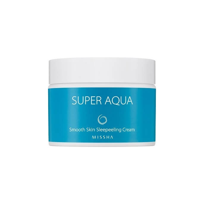 

Разглаживающий ночной крем-пилинг для лица Missha Super Aqua Smooth Skin Peeling Cream