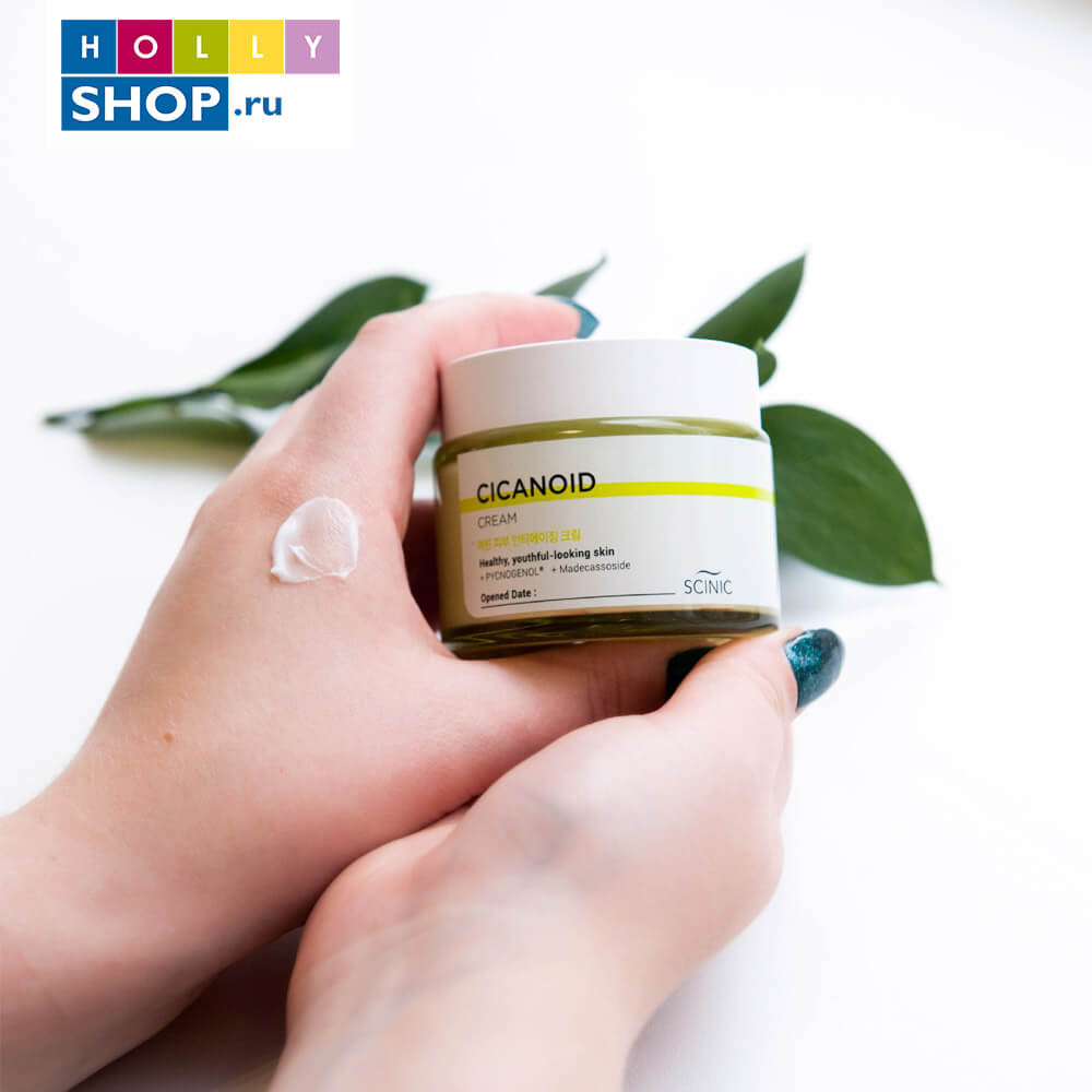 Антивозрастной крем с циканоидом Scinic Cicanoid Cream