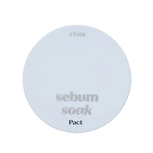 Компактная минеральная матирующая пудра ETUDE Sebum Soak Pact