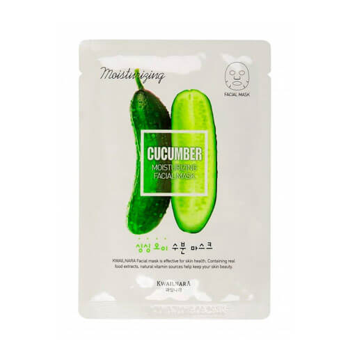 Тканевые маски для лица Welcos Kwailnara Facial Mask - Cucumber - с экстрактом огурца